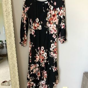 Ruffle Floral Dress!!